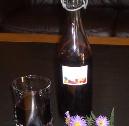 Apfel-Johannisbeersaft