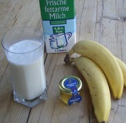 Bananenmilch